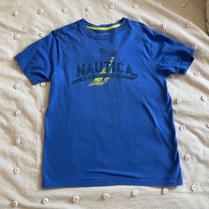 boy’s nautica blue shirt